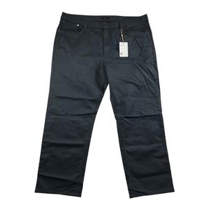 Quince Mens 5-Pocket Straight Leg Pants Charcoal Grey Cotton Stretch 42x30 NWT